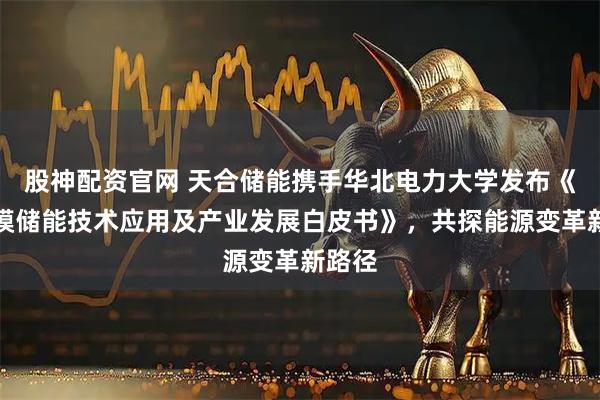 股神配资官网 天合储能携手华北电力大学发布《大规模储能技术应用及产业发展白皮书》，共探能源变革新路径