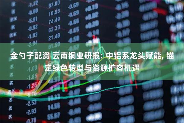 金勺子配资 云南铜业研报: 中铝系龙头赋能, 锚定绿色转型与资源扩容机遇
